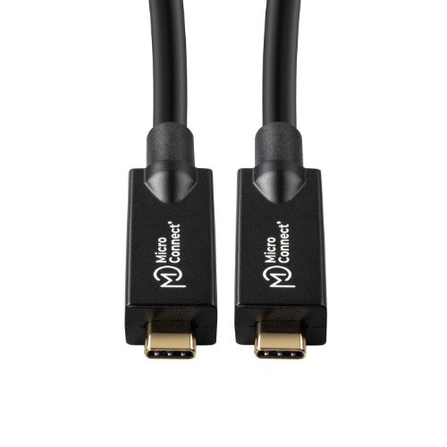 Microconnect USB3.2CC15OP USB cable USB 3.2 Gen 2 (3.1 Gen 2) 15 m USB C Black
