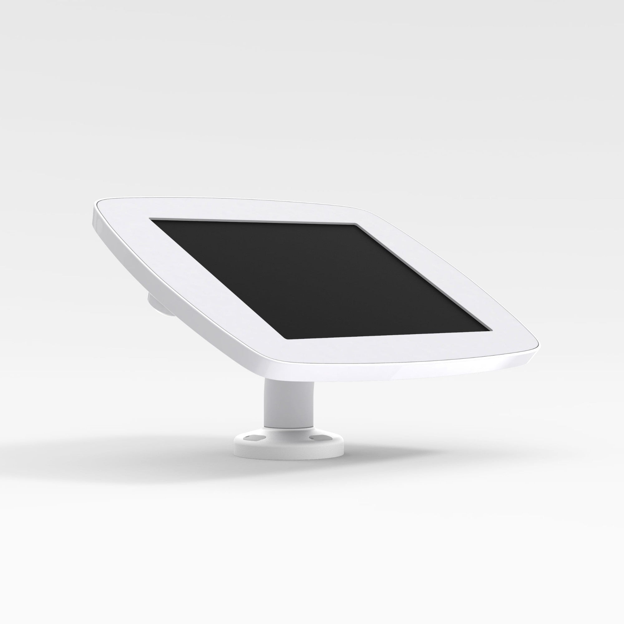 Bouncepad Swivel Desk | Samsung Galaxy Tab S3 9.7 (2017) | White | Covered Front Camera and Home Button |