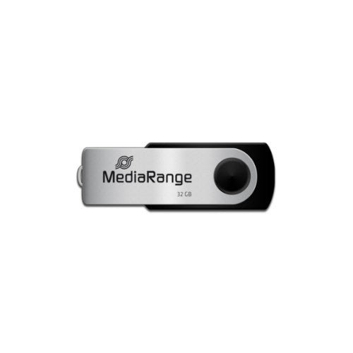 MediaRange MR911 USB flash drive 32 GB USB Type-A / Micro-USB 2.0 Black, Silver