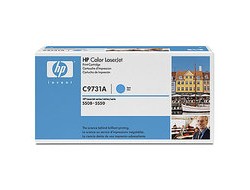 HP C9731A/645A Toner cartridge cyan, 12K pages/5% for Canon LBP-86