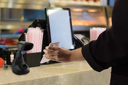 Datalogic QM2500-BK-433K1 barcode reader Handheld bar code reader 2D Black