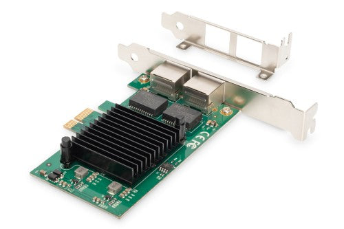 Digitus Gigabit Ethernet PCI Express Card, 2-port