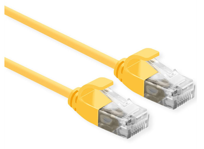 ROLINE 21.15.3925 networking cable Yellow 2 m Cat6a U/UTP (UTP)