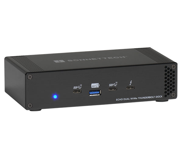 Sonnet Echo Dual NVMe Thunderbolt Dock Wired Black