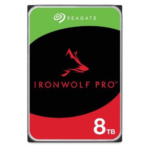 Seagate IronWolf Pro ST8000NT001 internal hard drive 8 TB 7200 RPM 256 MB 3.5" Serial ATA III