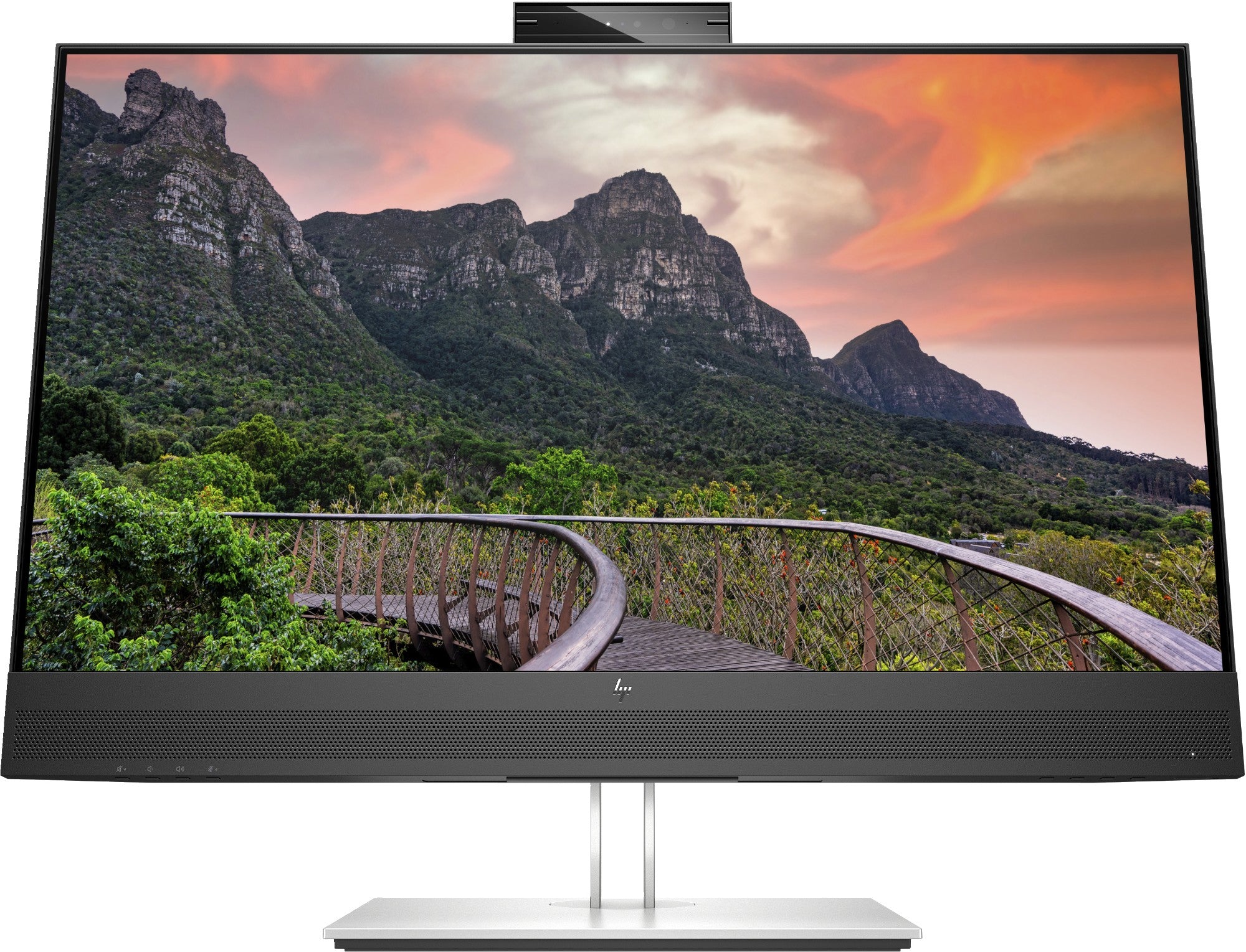 HP E27m G4 QHD USB-C Conferencing Monitor computer monitor 68.6 cm (27") 2560 x 1440 pixels Quad HD LCD Black, Silver