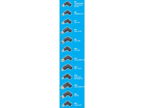 Sandberg Laptop AC Adapter 90W EU+UK