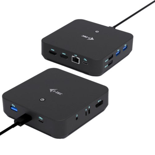 i-tec USB-C DP Dual HDMI Docking Station with Power Delivery 100 W