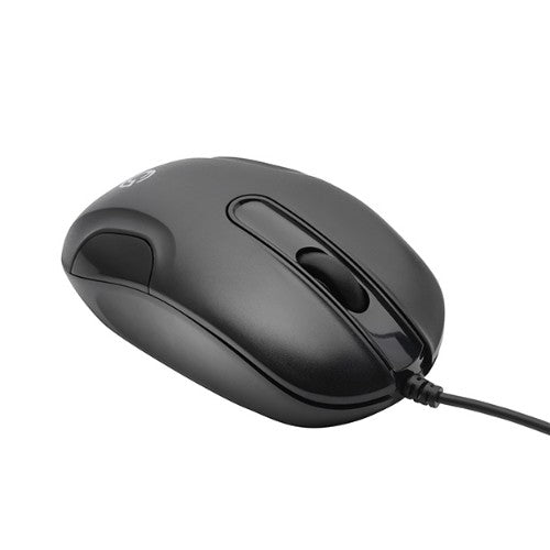 connektgear KB235 USB Standard UK Layout Keyboard & 3 Button Optical Mouse - Black