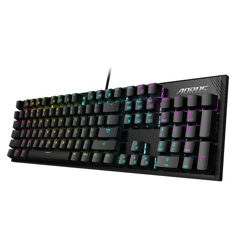 GIGABYTE AORUS K1 keyboard Gaming USB QWERTY English Black