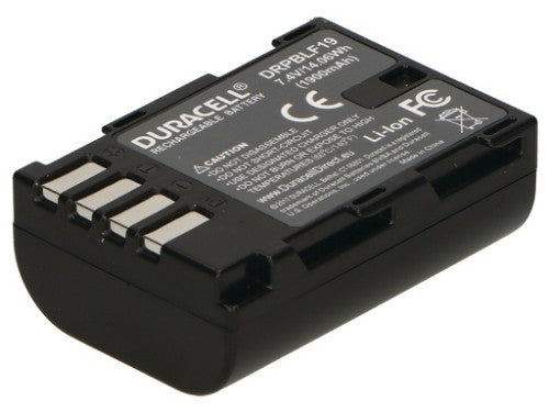 Duracell Camera Battery - replaces Panasonic DMW-BLF19E Battery