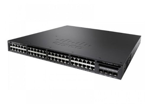 Cisco Catalyst WS-C3650-48FS-L Managed L3 Gigabit Ethernet (10/100/1000) Power over Ethernet (PoE) 1U Black
