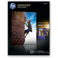 HP Advanced Photo Paper, Glossy, 250 g/m2, 13 x 18 cm (127 x 178 mm), 25 sheets