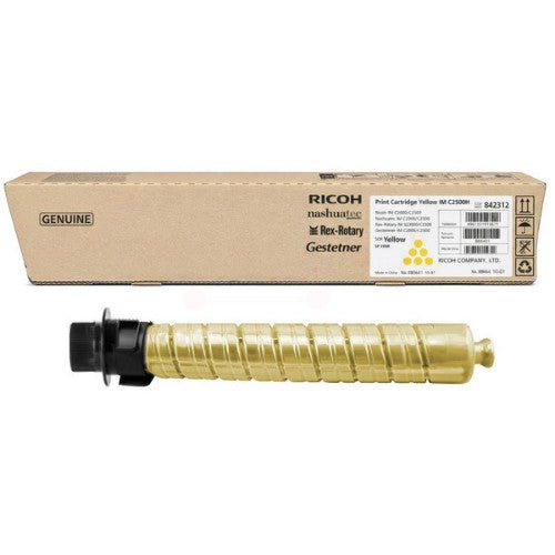 Ricoh 842312 Toner yellow, 10.5K pages ISO/IEC 19752 for Ricoh IM C 2000