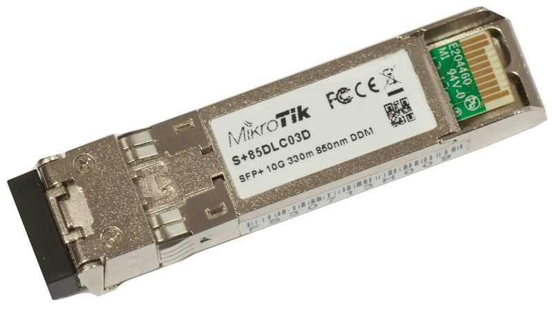 Mikrotik S+85DLC03D network transceiver module Fiber optic 10000 Mbit/s SFP+ 850 nm