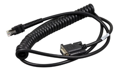 Zebra CBA-R71-C09ZAR serial cable Black 2.8 m RS232 DB9