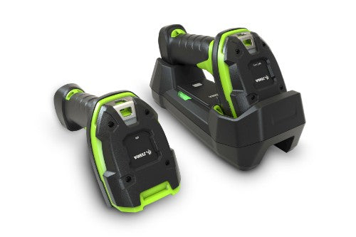 Zebra LI3678-ER Handheld bar code reader 1D Black, Green