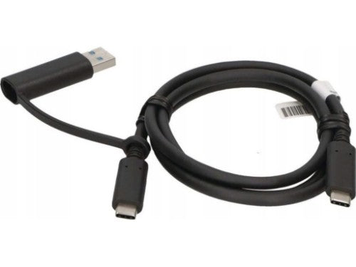 Lenovo 03X7470 USB cable 1 m USB A/USB C USB C Black