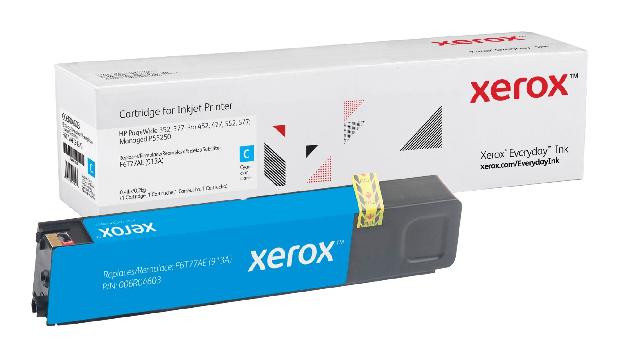 Xerox 006R04603 Ink cartridge cyan, 3K pages (replaces HP 913A) for HP PageWide P 55250/Pro 352/Pro 452/Pro 477