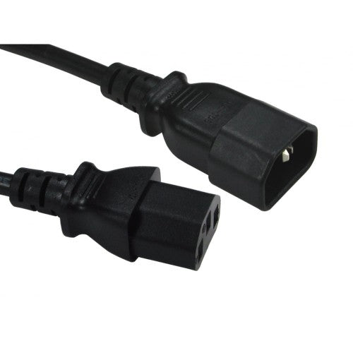 Cables Direct RB-301 power cable Black 1.8 m C13 coupler C14 coupler