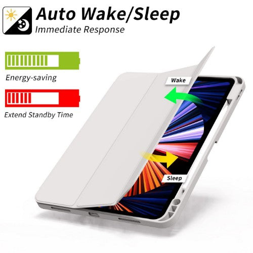 eSTUFF ES68201306-BULK tablet case 32.8 cm (12.9") Folio Grey