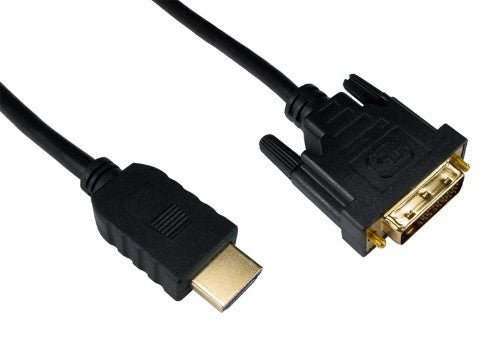 Cables Direct 3m HDMI-DVI-D Black