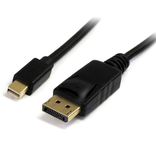StarTech.com 3m (10ft) Mini DisplayPort to DisplayPort 1.2 Cable - 4K x 2K UHD Mini DisplayPort to DisplayPort Adapter Cable - Mini DP to DP Cable for Monitor - mDP to DP Converter Cord