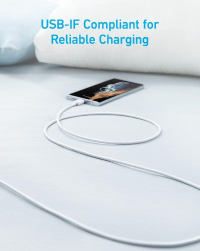 Anker 322 USB cable 1.8 m USB A USB C 0.48 Gbit/s White