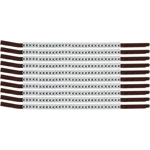 Brady SCN-15-K cable marker Black, White Nylon 300 pc(s)