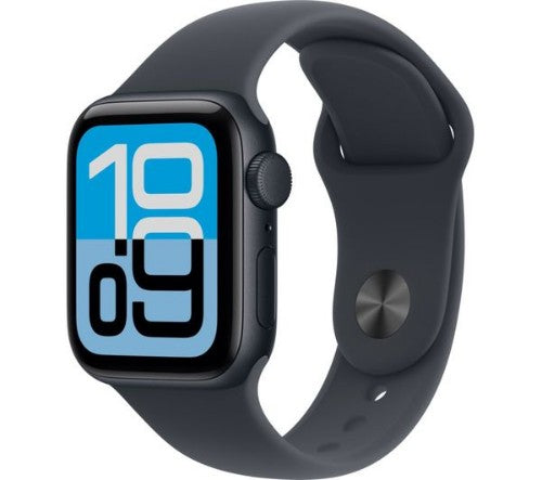 Apple Watch SE (3nd generation) SE 3 GPS 40mm Midnight Aluminium Case with Midnight Sport Band - M/L