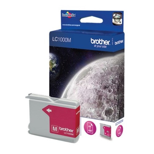 Brother LC-1000M Ink cartridge magenta, 400 pages ISO/IEC 24711 6.5ml for Brother DCP 130 C/MFC 5460