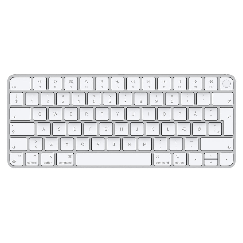 Apple Magic keyboard Universal Bluetooth QWERTY Danish White