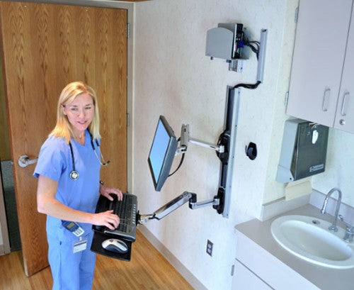 Ergotron LX Wall Mount System monitor mount / stand