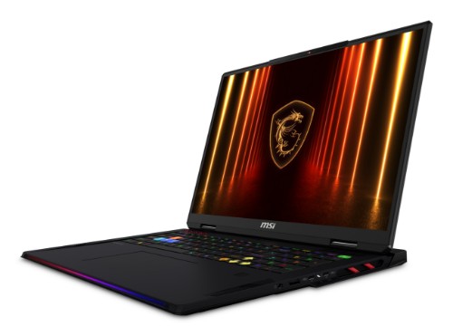 MSI Raider A18 HX A9WIG-004UK AMD Ryzen™ 9 9955HX3D Laptop 45.7 cm (18") UHD+ 64 GB DDR5-SDRAM 2 TB SSD NVIDIA GeForce RTX 5080 Wi-Fi 7 (802.11be) Windows 11 Home Advanced Black