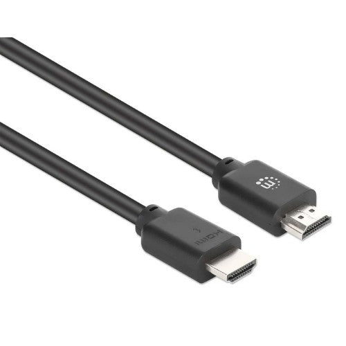 Manhattan HDMI 4K@60Hz Cable with Ethernet, 22.5m, Suitable for ALL 4K & 1080p/HD uses - when upgrading now or have it ready for when you need it, Male to Male, Black, Ultra HD 4k x 2k, Lifetime Warranty, Premium High Speed