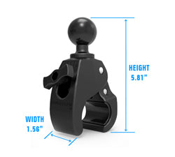 RAM Mounts Tough-Claw Medium Clamp Ball Base