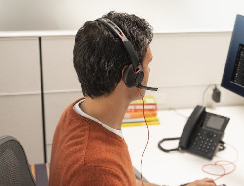 HP Poly Poly Blackwire 5220 Stereo USB-A Headset