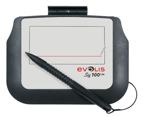 Evolis Sig100 Lite 10.2 cm (4") Black, White