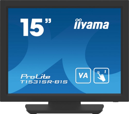 iiyama 15” Touchscreen with 5-wire Resistive Touch Technology