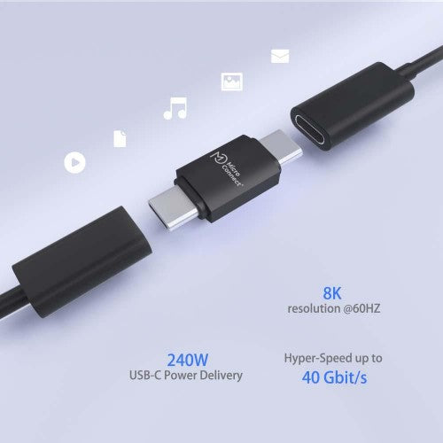 Microconnect USB4-CC-240W USB cable USB4 Gen 3x2 0 m USB C Black