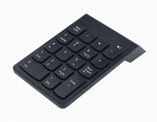 Gembird KPD-W-02 numeric keypad Laptop/PC Bluetooth Black