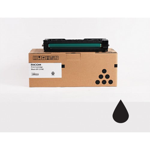 Ricoh 406348/SPC310HE Toner black, 2.5K pages/5% for Ricoh Aficio SP C 231/320