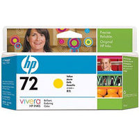 HP C9373A/72 Ink cartridge yellow 130ml for HP DesignJet T 1100/1200/1300/620