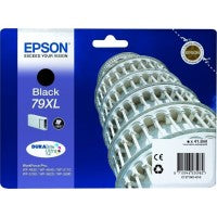 Epson C13T79014010/79XL Ink cartridge black high-capacity, 2.6K pages 41.8ml for Epson WF 4630/5110
