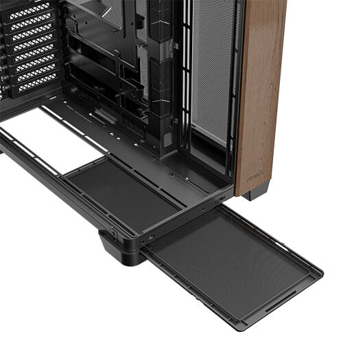 Antec C8 Curve Wood Full Tower Black, Transparent, Wood