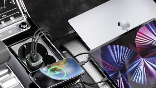 ALOGIC Rapid Power 165W USB-C Car Charger with 240W Charging Cable