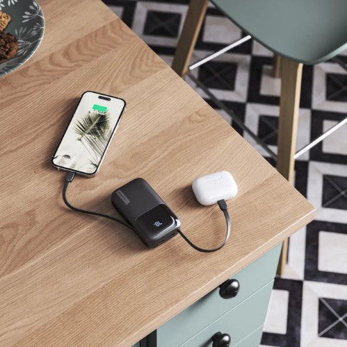 ALOGIC Tandem 10,000mAh Power Bank with 22W USB-C and Lightning Cables