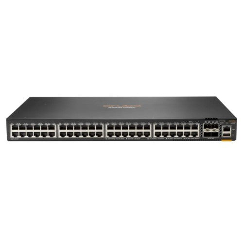 HPE Aruba Networking CX 6300F 48-port 1GbE and 4-port SFP56 Switch