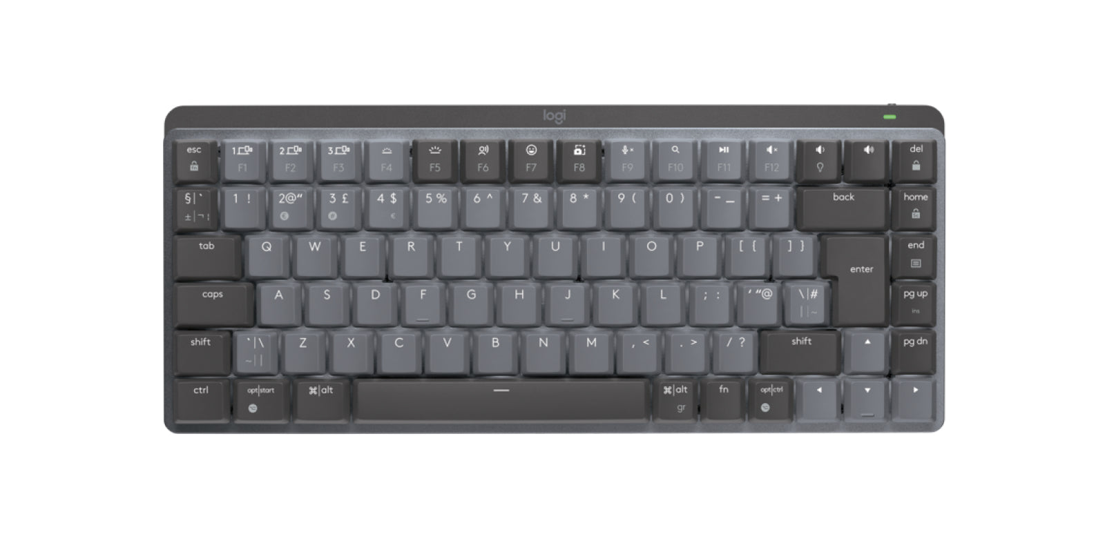 Logitech MX Mechanical Mini Minimalist Wireless Illuminated Keyboard