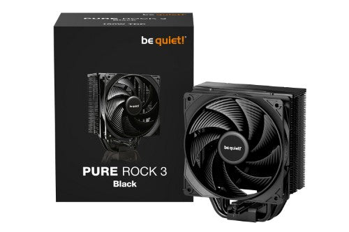 be quiet! Pure Rock 3 Black Processor Air cooler 12 cm 1 pc(s)